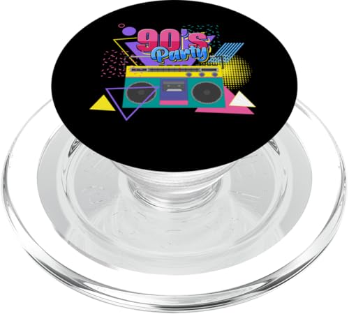 90er Jahre Party PopSockets PopGrip für MagSafe 90er Jahre Party PopSockets PopGrip für MagSafe von 1990s 90s Retro Costume The Nineties Gifts Outfit