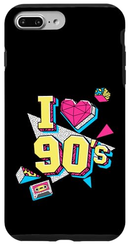 Ich liebe 90er Hülle für iPhone 7 Plus/8 Plus von 1990s 90s Retro Costume The Nineties Gifts Outfit