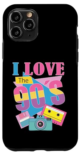 Ich liebe die 90er Hülle für iPhone 11 Pro Ich liebe die 90er Hülle für iPhone 11 Pro von 1990s 90s Retro Costume The Nineties Gifts Outfit