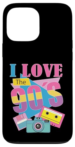 Ich liebe die 90er Hülle für iPhone 13 Pro Max von 1990s 90s Retro Costume The Nineties Gifts Outfit