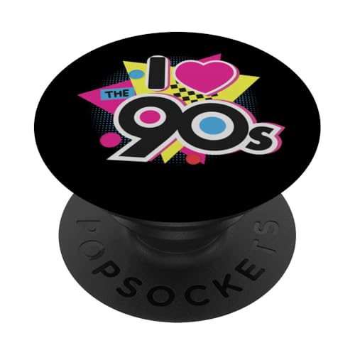 Ich liebe die 90er PopSockets Klebender PopGrip von 1990s 90s Retro Costume The Nineties Gifts Outfit