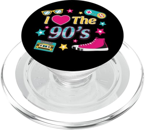 Ich liebe die 90er PopSockets PopGrip für MagSafe Ich liebe die 90er PopSockets PopGrip für MagSafe von 1990s 90s Retro Costume The Nineties Gifts Outfit