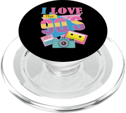 Ich liebe die 90er PopSockets PopGrip für MagSafe Ich liebe die 90er PopSockets PopGrip für MagSafe von 1990s 90s Retro Costume The Nineties Gifts Outfit