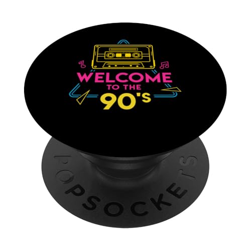 Willkommen in den 90ern PopSockets Klebender PopGrip von 1990s 90s Retro Costume The Nineties Gifts Outfit