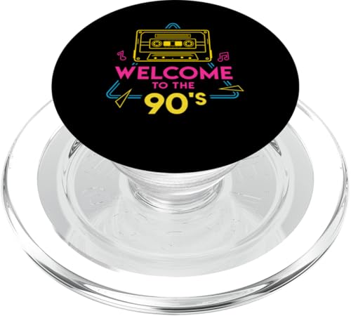 Willkommen in den 90ern PopSockets PopGrip für MagSafe von 1990s 90s Retro Costume The Nineties Gifts Outfit