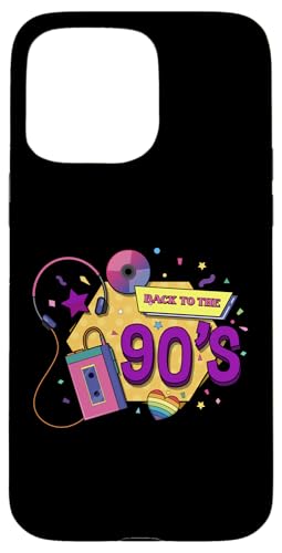 Zurück in die 90er Hülle für iPhone 15 Pro Max von 1990s 90s Retro Costume The Nineties Gifts Outfit