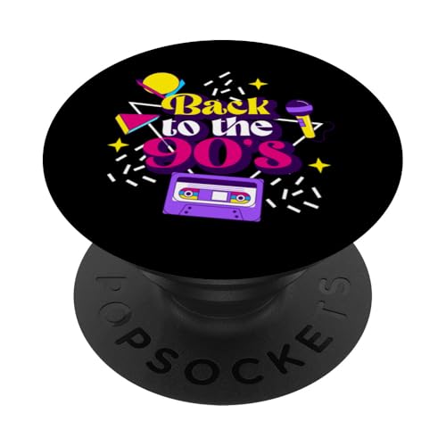 Zurück in die 90er PopSockets Klebender PopGrip von 1990s 90s Retro Costume The Nineties Gifts Outfit