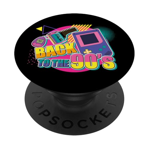 Zurück in die 90er PopSockets Klebender PopGrip von 1990s 90s Retro Costume The Nineties Gifts Outfit