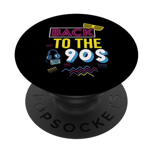 Zurück in die 90er PopSockets Klebender PopGrip von 1990s 90s Retro Costume The Nineties Gifts Outfit