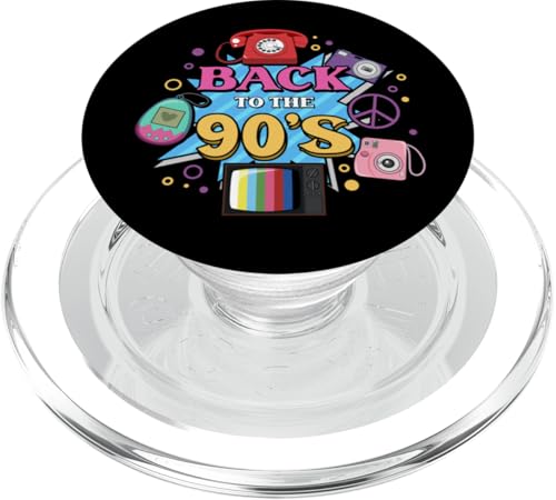Zurück in die 90er PopSockets PopGrip für MagSafe Zurück in die 90er PopSockets PopGrip für MagSafe von 1990s 90s Retro Costume The Nineties Gifts Outfit