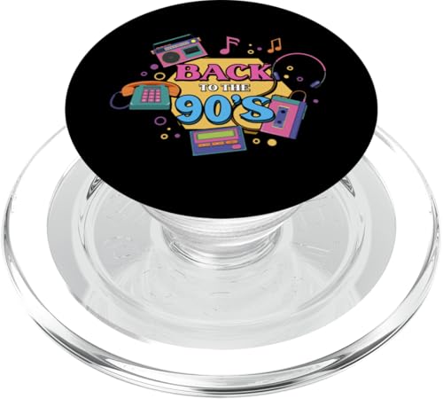 Zurück in die 90er PopSockets PopGrip für MagSafe Zurück in die 90er PopSockets PopGrip für MagSafe von 1990s 90s Retro Costume The Nineties Gifts Outfit