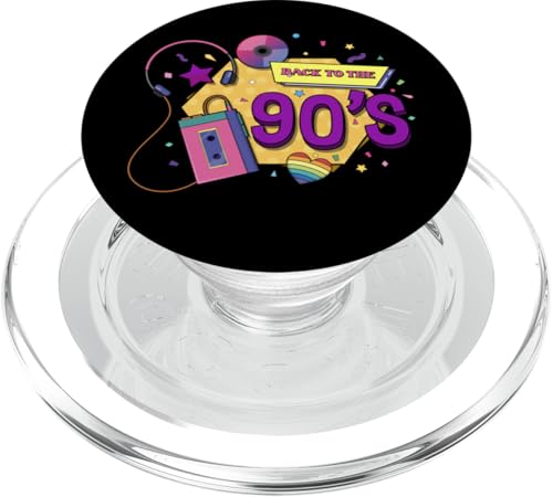 Zurück in die 90er PopSockets PopGrip für MagSafe von 1990s 90s Retro Costume The Nineties Gifts Outfit