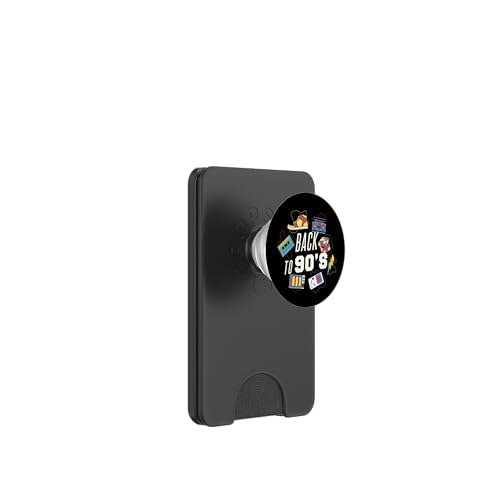 Zurück in die 90er PopSockets PopWallet für MagSafe Zurück in die 90er PopSockets PopWallet für MagSafe von 1990s 90s Retro Costume The Nineties Gifts Outfit