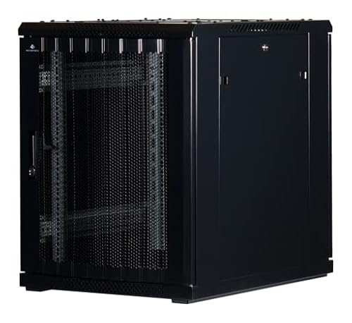 15 HE 19 Zoll - 19" Serverschrank mit Gitternetz-Türen vorne und hinten (BxTxH) 600x800x769mm - NEU! 19Power GmbH von 19Power