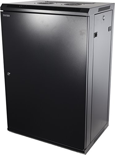 18 HE 19 Zoll - 19" Wandschrank mit geschlossener Tür (BxTxH) 600x450x900mm - NEU! 19Power GmbH von 19Power