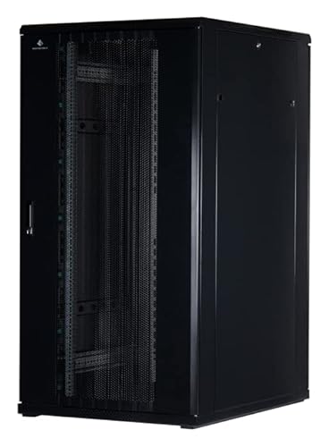 32 HE 19 Zoll - 19" Serverschrank mit Gitternetz-Türen vorne und hinten (BxTxH) 800x1000x1600mm - NEU! 19Power GmbH von 19Power