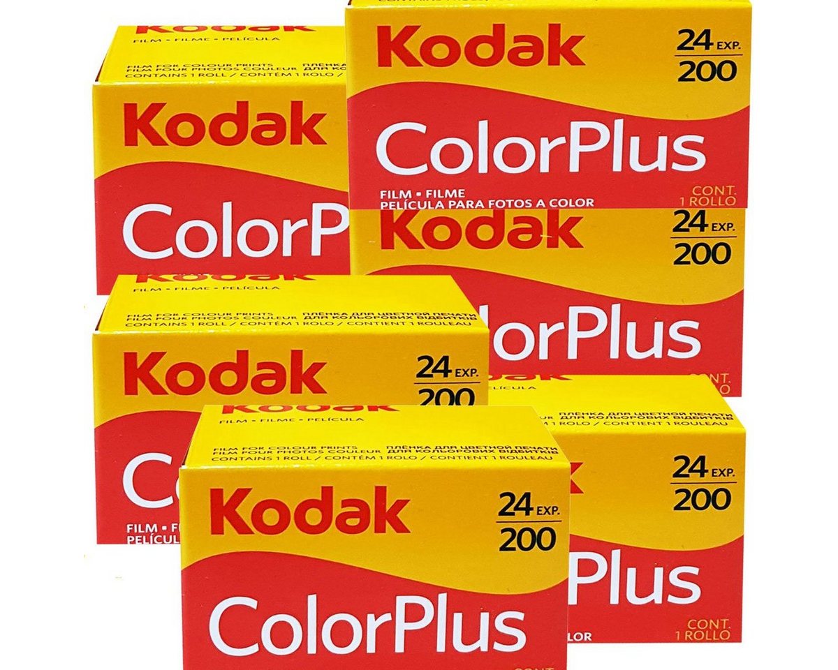 Kodak Farbnegativfilm 6x Kodak Color plus 200 135/24 Kleinbildfilm für, 144 Kodak Farbnegativfilm 6x Kodak Color plus 200 135/24 Kleinbildfilm für, 144 von Kodak