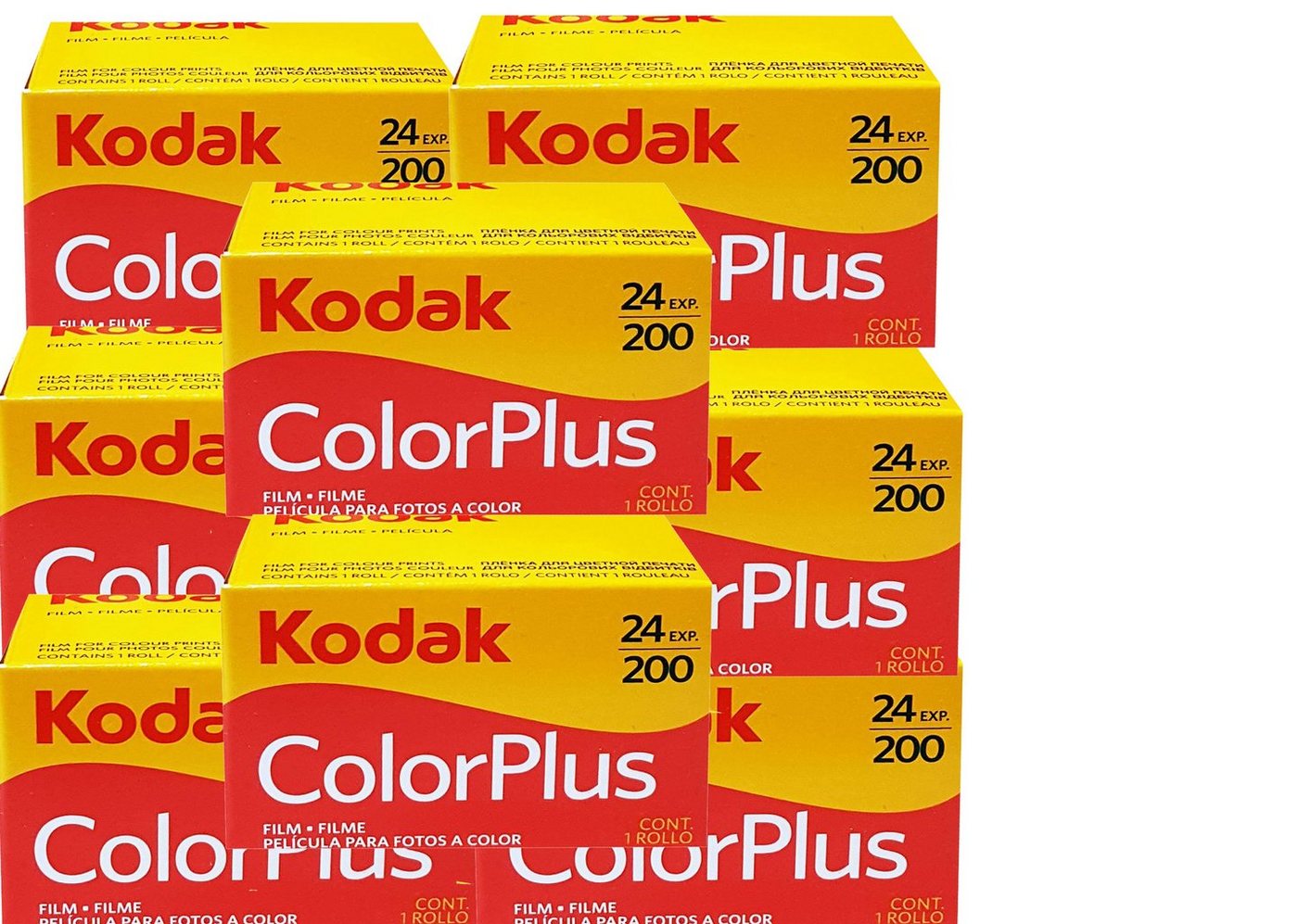 Kodak Farbnegativfilm 8x Kodak Color plus 200 135/24 Kleinbildfilm für, 192 Kodak Farbnegativfilm 8x Kodak Color plus 200 135/24 Kleinbildfilm für, 192 von Kodak