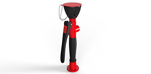 1A-Safety Notfall-Augendusche D-AR, Notdusche mit Ein-Hand-Bedienung, Erste Hilfe, Sicherheit, Dusche, DIN zertifiziert, Rot von 1A-Safety
