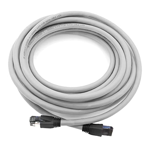 1CONN 2m Cat8 Gigabit Ethernetkabel Netzwerkkabel 40Gb s S FTP LSZH Cat 8 Datenkabel Rj45 grau - 5 Stück 2m 1CONN 2m Cat8 Gigabit Ethernetkabel Netzwerkkabel 40Gb s S FTP LSZH Cat 8 Datenkabel Rj45 grau - 5 Stück 2m von 1CONN