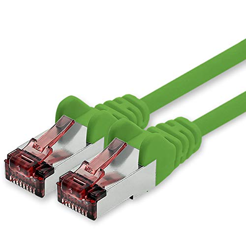 1CONN Cat6 Netzwerkkabel 0,5m grün Ethernetkabel Lankabel Cat6 Lan Netzwerk Kabel Sftp Pimf Patchkabel 1000 Mbit s von 1CONN