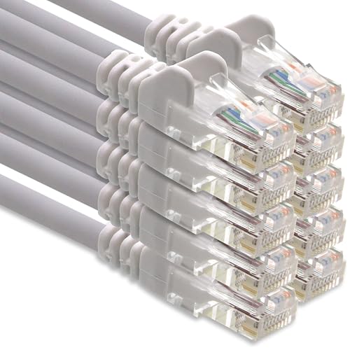 1CONN Netzwerkkabel CAT-6-Kabel RJ45 10x 3 Meter - Weiß 1CONN Netzwerkkabel CAT-6-Kabel RJ45 10x 3 Meter - Weiß von 1CONN