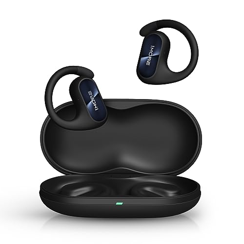 1MORE Fit SE S30 Open Ear Kopfhörer, 5.3 Bluetooth Kabellose Headphones mit 4 mikrofon, Earbuds mit Ohrbügeln, 30 Std. Spielzeit, ENC Anruf Noise Cancelling, IPX5, Ohrhörer für Büroarbeit/Sports von 1MORE
