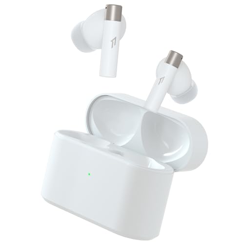 1MORE Q30 Active Noise Cancelling Kopfhörer, Kopfhörer Kabellos mit 42dB Adaptiver Geräuschunterdrückung, Bluetooth 5.3 In Ear Noise Cancelling Ohrhörer, 6 Mikrofonen, Räumlichem Audio, 30H Spielzeit von 1MORE