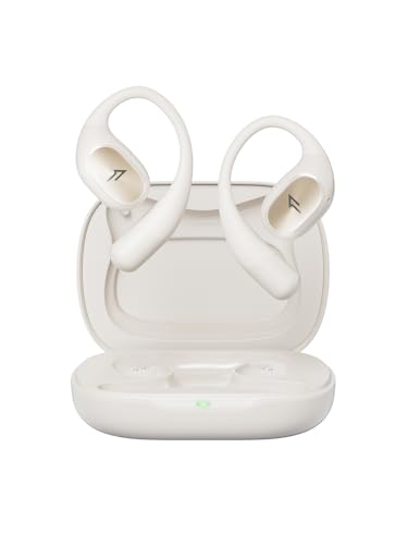 1MORE S31 Open Ear Kopfhörer Bluetooth 5.3, Ultraleichte Kopfhörer Kabellos mit Ohrbügel, Headphones mit ENC Mikrofon, 38 Std. Spielzeit, IPX5, Druckvoller Bass, Ohrhörer für Sports/Fitness (Weiß) von 1MORE