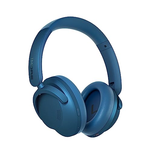 1MORE SonoFlow Noise Cancelling Kopfhörer, Bluetooth Kopfhörer mit Aktiver Geräuschunterdrückung, 70 Stunden Wiedergabe, LDAC Hi-Res Wireless Audio, Over Ear Headset, Klare Anrufe (Blau) von 1MORE