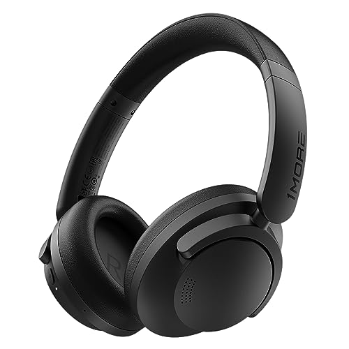 1MORE SonoFlow SE Over Ear Kopfhörer Bluetooth, Aktive Noise Cancelling Kopfhoerer Kabellos, 70 Std. Wiedergabe Schnellladung, ENC Headphones mit Mikrofon, Tiefer Bass, EQ-Voreinstellung von 1MORE