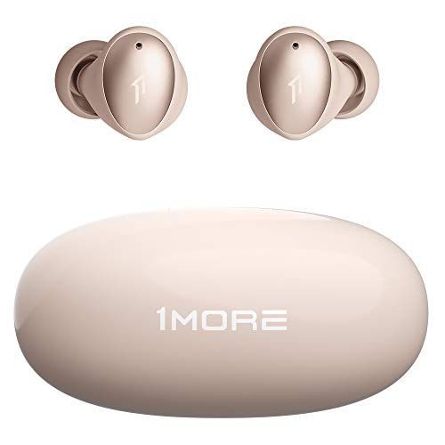 1MORE True Wireless Kopfhörer, Bluetooth Earbuds In Ear mit leichtem Design, IPX5 Wasserdicht, 22H Spielzeit Wireless Kopfhörer, Typ C Schnellladung mit Dual ENC Mikrofon, Colorbuds Gold 1MORE True Wireless Kopfhörer, Bluetooth Earbuds In Ear mit leichtem Design, IPX5 Wasserdicht, 22H Spielzeit Wireless Kopfhörer, Typ C Schnellladung mit Dual ENC Mikrofon, Colorbuds Gold von 1MORE
