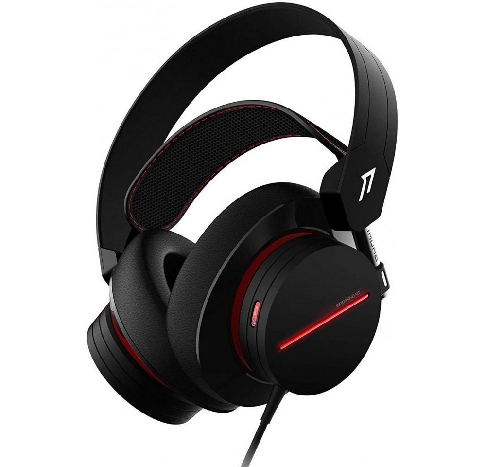 1More H1007 Gaming-Headset (Hintergrundbeleuchtung, USB, Doppelmikrofon, Hintergrundbeleuchtung, Gaming) von 1More