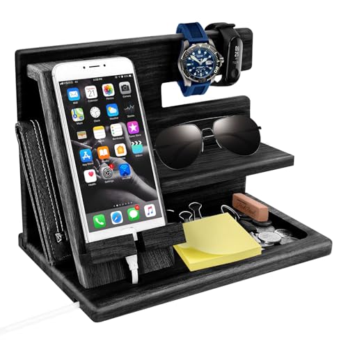 Vatertagsgeschenk für Papa Geschenke für Männer Holz Telefon Dockingstation Nachttisch Organizer Männer Geschenke für Papa Geschenk Vatertag Geburtstagsgeschenk für Männer Geschenke zum Vatertag Vatertagsgeschenk für Papa Geschenke für Männer Holz Telefon Dockingstation Nachttisch Organizer Männer Geschenke für Papa Geschenk Vatertag Geburtstagsgeschenk für Männer Geschenke zum Vatertag von 1STKER
