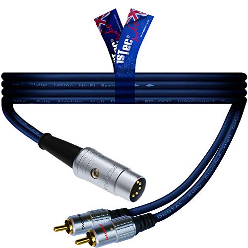 1stec 5 Pin Kabel für Anschluss an oder aus verschiedenen Ältere und neuere HiFi-Systeme INPUT To DIN 0.5 Metre 1stec 5 Pin Kabel für Anschluss an oder aus verschiedenen Ältere und neuere HiFi-Systeme INPUT To DIN 0.5 Metre von 1STec