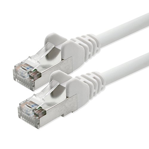 1aTTack CAT 5e foliengeschirmt FTP Netzwerk Patch-Kabel mit 2x RJ45 Stecker 5m weiss 1aTTack CAT 5e foliengeschirmt FTP Netzwerk Patch-Kabel mit 2x RJ45 Stecker 5m weiss von 1aTTack.de