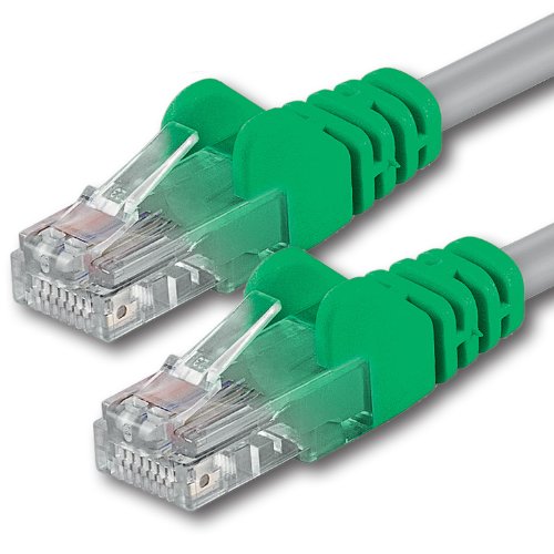 1aTTack CAT5 CAT 5e Netzwerk-Kabel Patch-Kabel 2x RJ45 Stecker CROSSOVER CAT 5 UTP CROSS - 20m 20 Meter von 1aTTack.de