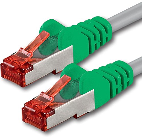1aTTack CAT6 2X RJ45 Stecker Crossover SSTP PIMF Netzwerk Patch-Kabel 0.25m von 1aTTack.de