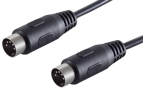 1aTTack.de 3x 1,5m 5 pol DIN Stecker 5 pol DIN Stecker Hochwertiges Audio Kabel Vergossene Stecker Vernickelte Kontakte Perfekt für HiFi Musikinstrumente Studio Equipment 1aTTack.de 3x 1,5m 5 pol DIN Stecker 5 pol DIN Stecker Hochwertiges Audio Kabel Vergossene Stecker Vernickelte Kontakte Perfekt für HiFi Musikinstrumente Studio Equipment von 1aTTack.de