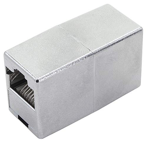 1aTTack.de Cat. 5 Kabelverbinder Kabel Verbinder RJ45 metallisiert geschirmt kompatibel mit Cat5 Cat6 Cat7 Cat8 1 Stück 1aTTack.de Cat. 5 Kabelverbinder Kabel Verbinder RJ45 metallisiert geschirmt kompatibel mit Cat5 Cat6 Cat7 Cat8 1 Stück von 1aTTack.de