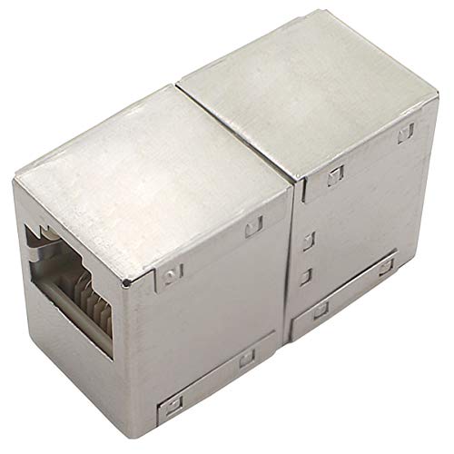 1aTTack.de Cat. 5 Kabelverbinder Kabel Verbinder RJ45 vollmetall geschirmt kompatibel mit Cat5 Cat6 Cat7 Cat8 1 Stück 1aTTack.de Cat. 5 Kabelverbinder Kabel Verbinder RJ45 vollmetall geschirmt kompatibel mit Cat5 Cat6 Cat7 Cat8 1 Stück von 1aTTack.de