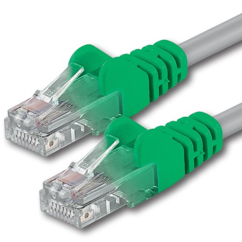 1aTTack.de Cat6 0,5m Crossover Netzwerkkabel Patchkabel Cat6 Lan Kabel 1000 Mbits Ethernet Lan Crossover kompatibel mit CAT5 cat5e CAT7 CAT8 von 1aTTack.de