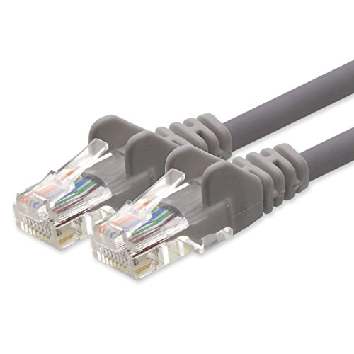 1aTTack.de Netzwerkkabel CAT 5e UTP Netzwerk Patch-Kabel mit 2x RJ45 Stecker 10m grau 1aTTack.de Netzwerkkabel CAT 5e UTP Netzwerk Patch-Kabel mit 2x RJ45 Stecker 10m grau von 1aTTack.de