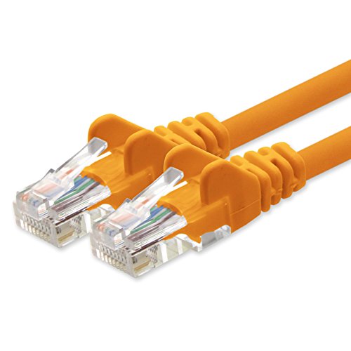 1aTTack.de Netzwerkkabel CAT5e 2x RJ45 Stecker UTP Netzwerk Patch-Kabel 50m orange 1aTTack.de Netzwerkkabel CAT5e 2x RJ45 Stecker UTP Netzwerk Patch-Kabel 50m orange von 1aTTack.de