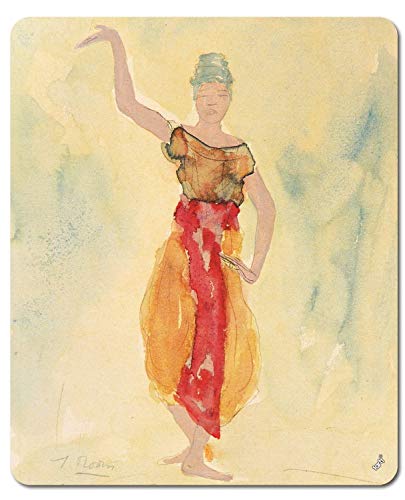 1art1 Auguste Rodin Tänzerin Aus Kambodscha, 1906 Mauspad 23x19 cm von 1art1