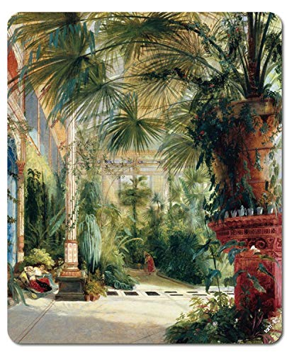 1art1 Carl Blechen Palmenhaus Auf Der Pfaueninsel Bei Potsdam, 1832 Mauspad 23x19 cm von 1art1