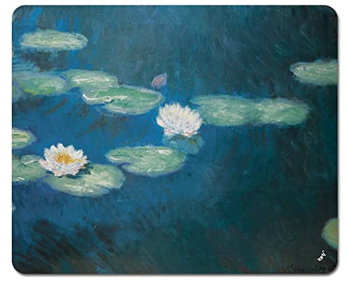 1art1 Claude Monet Wasserlilien, Nymphéas, 1898 Mauspad 23x19 cm von 1art1
