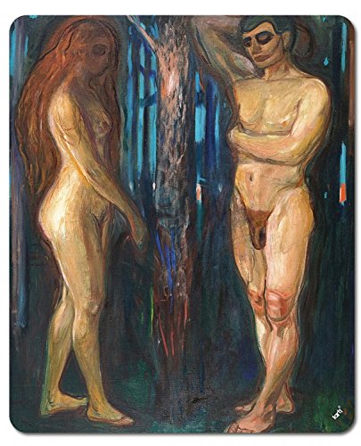 1art1 Edvard Munch Metabolismus, 1898-1899 Mauspad 23x19 cm von 1art1