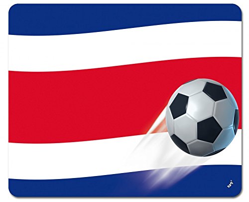 1art1 Fußball Costa Rica Länder-Flagge Mauspad 23x19 cm von 1art1