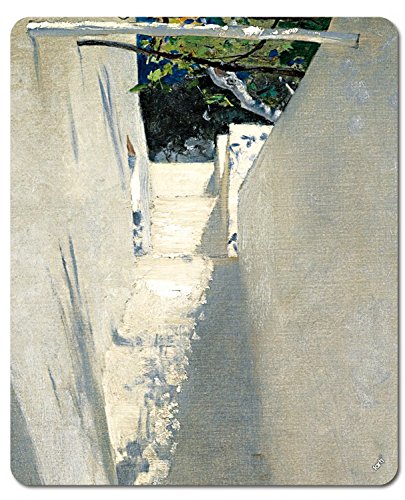1art1 John Singer Sargent Treppenaufgang In Capri, 1878 Mauspad 23x19 cm von 1art1
